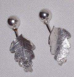 OJCL 01 - Oak Leaf Cuff Links